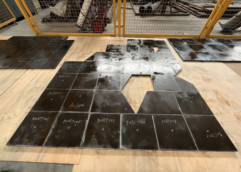 Crusher liners hardox